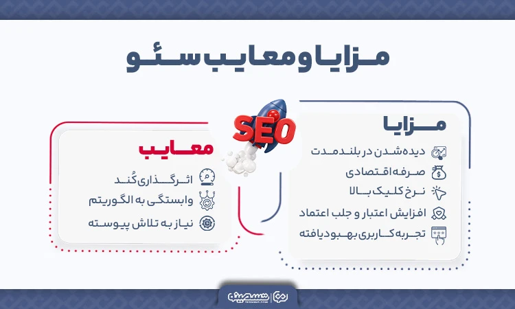 مزایا و معایب سئو 