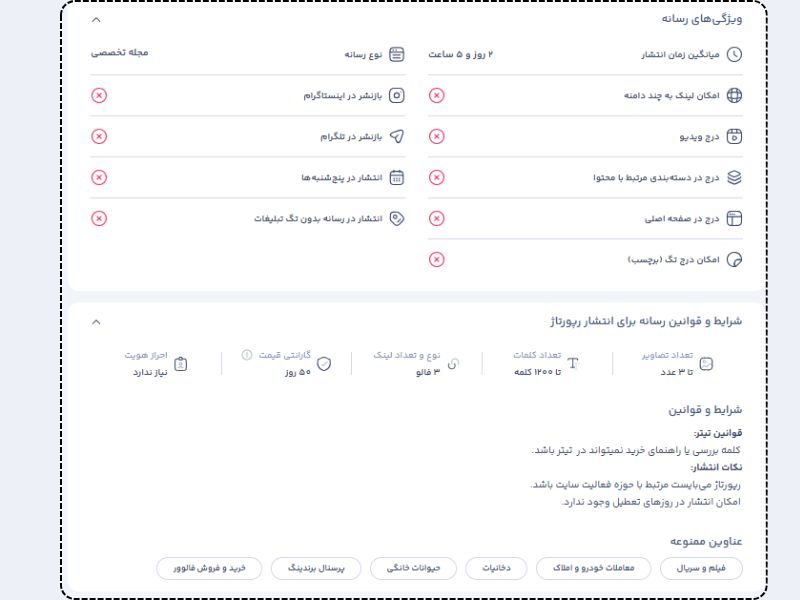 قوانین و شرایط دیجیاتو